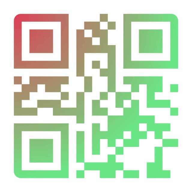 Artistic QR code example