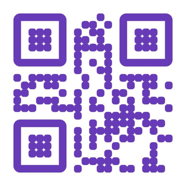 Customized QR code example